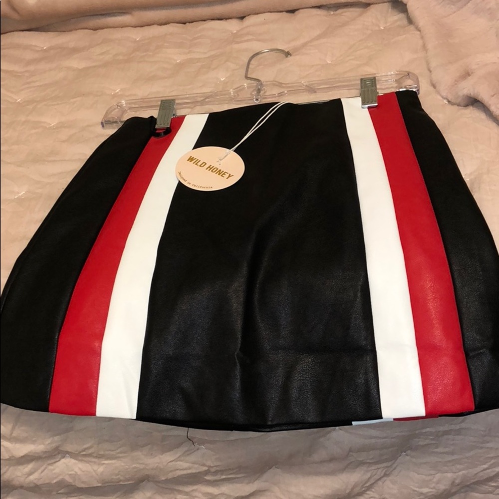 Leather skirt. Brand new with tags